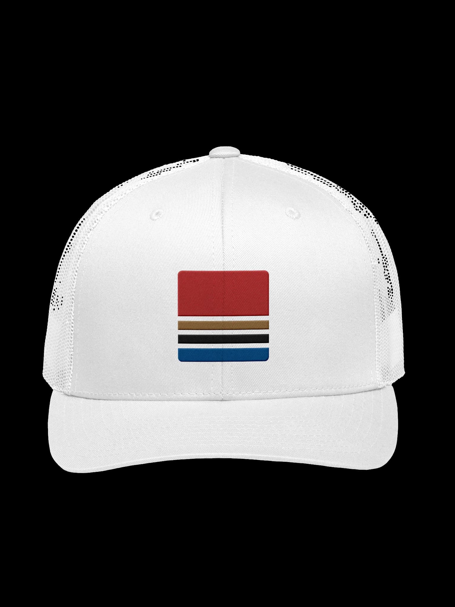 Full Colour White Trucker Cap